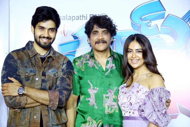 'Popcorn' Trailer unveiled by 'King' Akkineni Nagarjuna