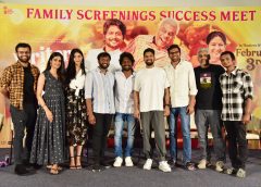 ‘రైటర్ పద్మభూషణ్‌’ ప్రిమియర్స్ కి వచ్చిన అద్భుతమైన స్పందన విజయాన్ని సాధించామనే ఆనందాన్ని ఇచ్చింది:’ ఫ్యామిలీ స్క్రీనింగ్స్ సక్సెస్ మీట్’ లో చిత్ర యూనిట్