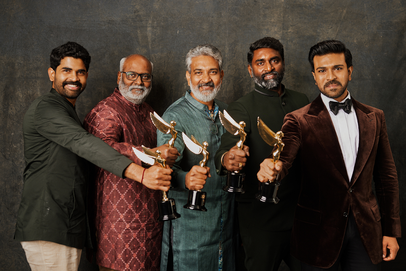 Mega Power Star Ram Charan emerges as the only Indian hero to have been honoured with the opportunity to present an award to a Hollywood film in an award ceremony