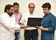 Title, Teaser of Mithun Chakraborty’s son, “Nenekkadunna” unveiled by Top Producer D. Suresh Babu
