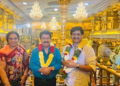 యాదాద్రీశుడిసన్నిధిలో ‘ఆర్గానిక్‌ మామ హైబ్రీడ్‌ అల్లుడు’ దర్శక నిర్మాతలు!