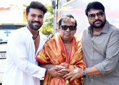Megastar Chiranjeevi, Global Star Ram Charan praise Brahmanandam's moving performance