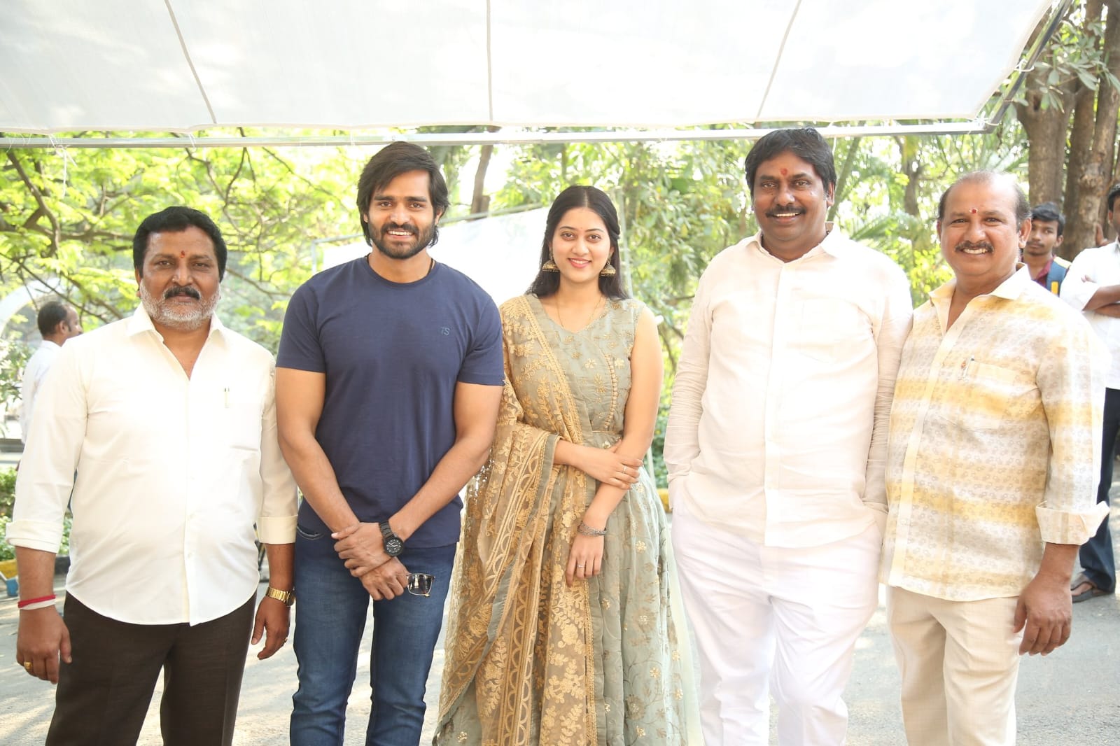 Gagaan Viharri, B Raamachandra Srinivasa Kumaar, Vijaya Gowthamy Art Movies Production No 1 Gaangeaya Launched Grandly