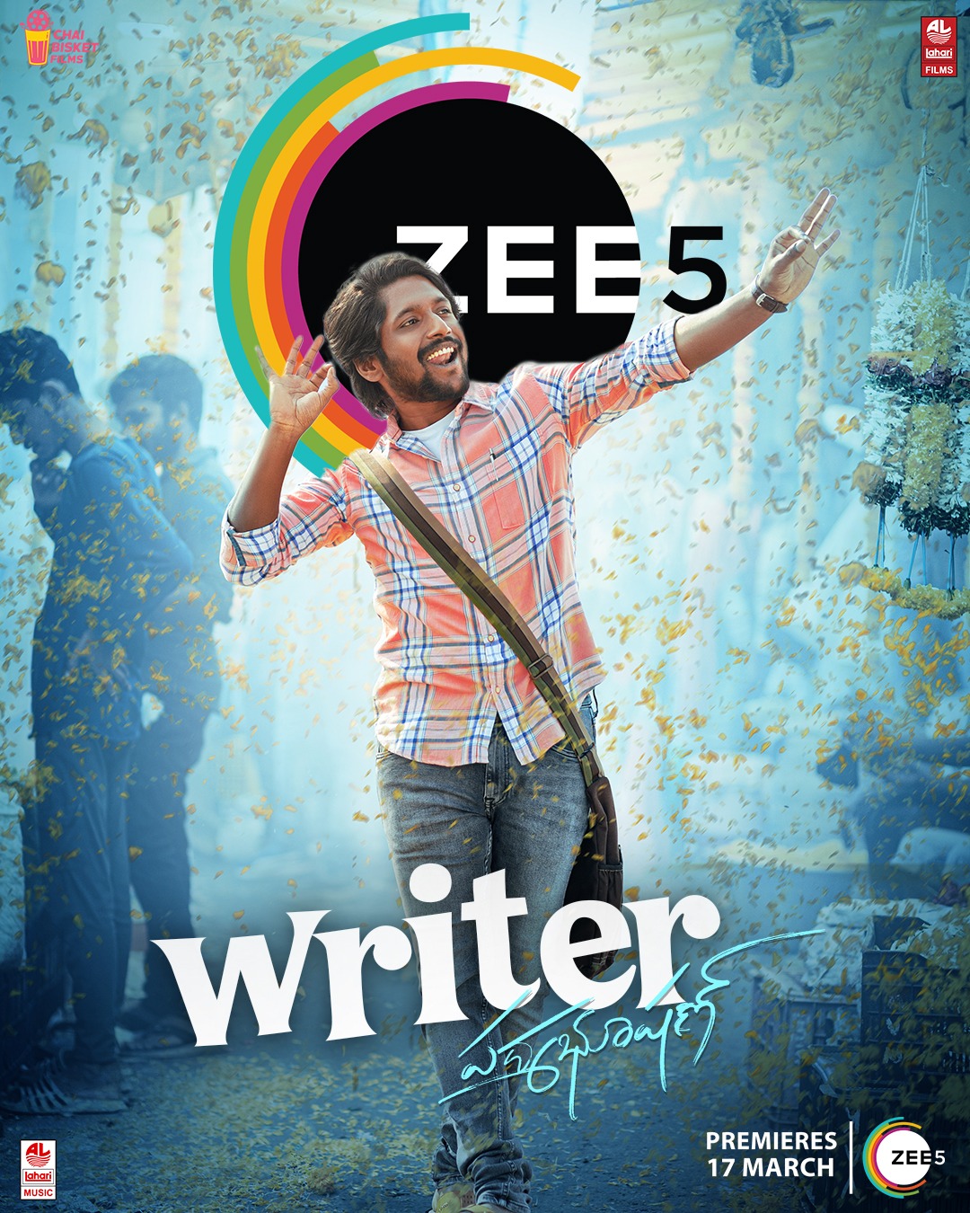 'Writer Padmabhushan' heads to ZEE5 as an early Ugadhi gift to viewers ZEE5 to stream the Suhas-starrer from March 17