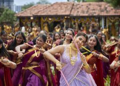బతుకమ్మ పాటలో బుట్ట బొమ్మ... కుందనపు బొమ్మలా భలే ముద్దుగా!