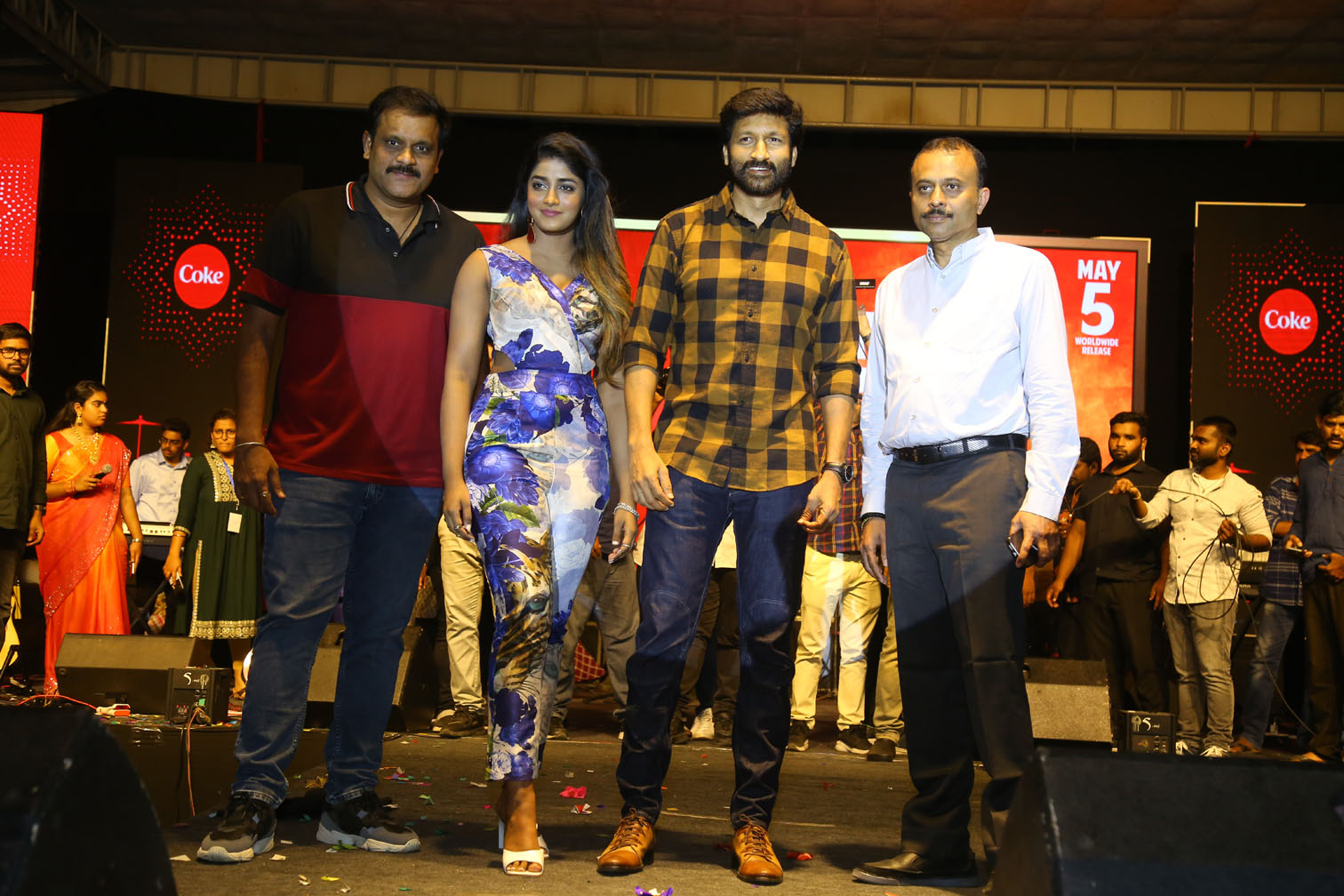 Gopichand, Sriwass, TG Vishwa Prasad, People Media Factory’s Rama Banam First Single iPhone Lyrical Unveiled