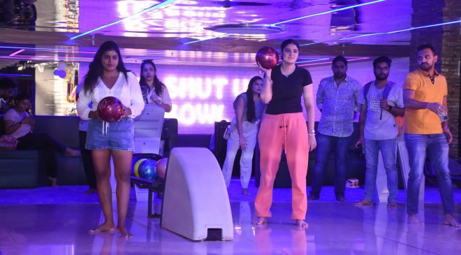 HALL OF GAME UNVEILS AT KOMPALLY Grand Launch By Actor Siddu Jonnalagadda & Anam Mirza