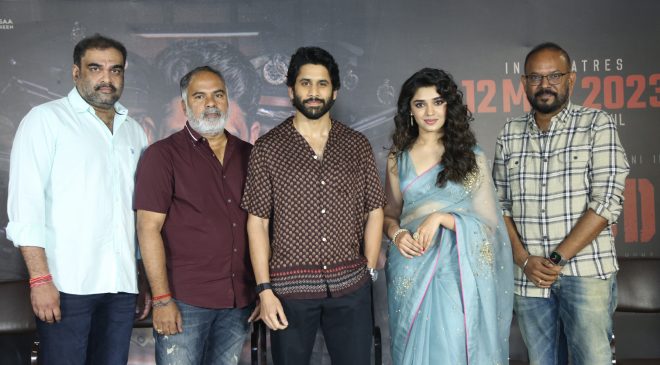 'కస్టడీ' డిఫరెంట్ స్క్రీన్ ప్లే మూవీ : హీరో అక్కినేని నాగ చైతన్య
