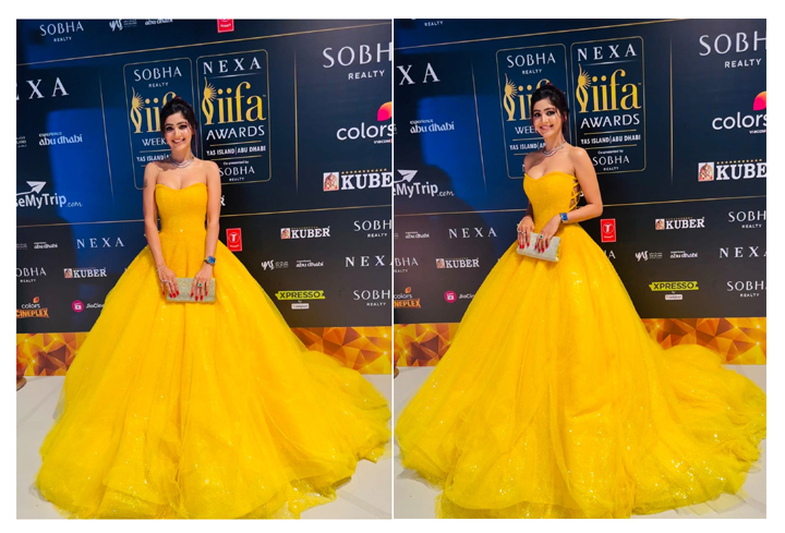 Dheera's Actress Soniya Bansal walks IIFA Carpet in Style