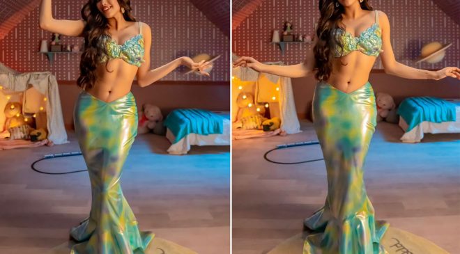 ACTRESS JANHVI KAPOOR LOVES THE LITTLE MERMAID - STEPS INTO THE MAGICAL WORLD OF THE UPCOMING LIVE-ACTION MOVIE DISNEY'S THE LITTLE MERMAID!