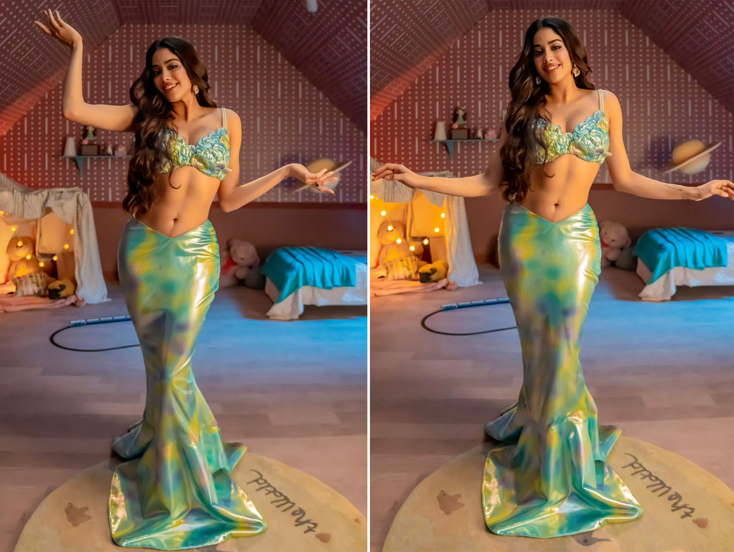 ACTRESS JANHVI KAPOOR LOVES THE LITTLE MERMAID - STEPS INTO THE MAGICAL WORLD OF THE UPCOMING LIVE-ACTION MOVIE DISNEY'S THE LITTLE MERMAID!