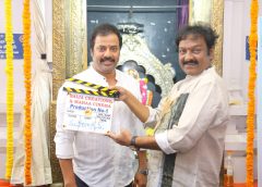 దర్శకుడు వి.వి.వినాయక్ క్లాప్ తో రాజా రవీంద్ర ప్రధాన పాత్రలో 'డియర్ జిందగీ' షూటింగ్ ప్రారంభం.