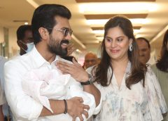 I, Upasana Decided On A Name, Will Announce It Soon : Charan Makes First Appearance With Daughter, Thanks Fans