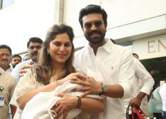 I, Upasana Decided On A Name, Will Announce It Soon : Charan Makes First Appearance With Daughter, Thanks Fans