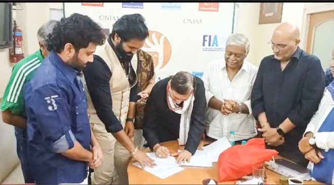 MAA'S HISTORIC TIE-UP WITH BOLLYWOOD ARTISTS' ASSOCIATION