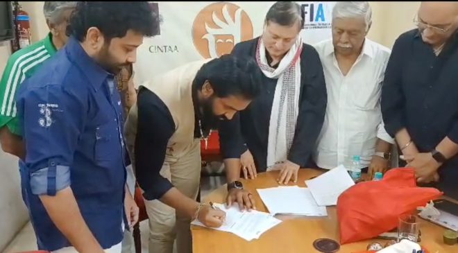 MAA'S HISTORIC TIE-UP WITH BOLLYWOOD ARTISTS' ASSOCIATION