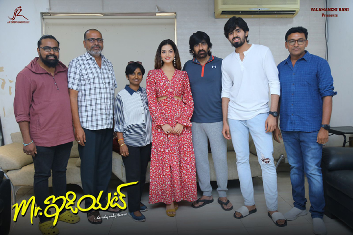 Mass Maharaj Raviteja Launched his brother's son Madhav's debut Film "Mr.Idiot" title and Pre look