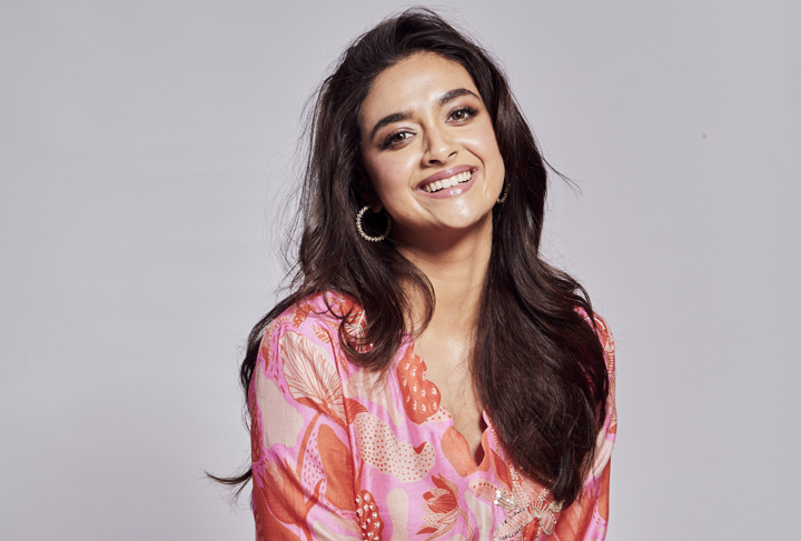 I am lucky to act with Chiranjeevi : Heroine Keerthy Suresh
