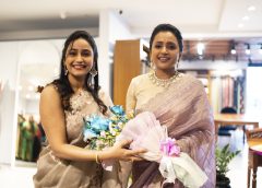Anchor Suma Unveiled the launch of 'Manohari' - Festive Collection by Xiti Weaves"