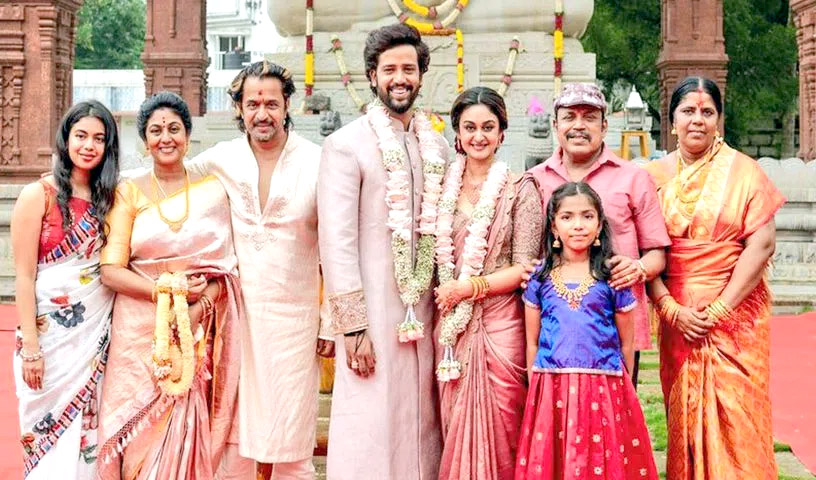 Hero Arjun's daughter's engagement!