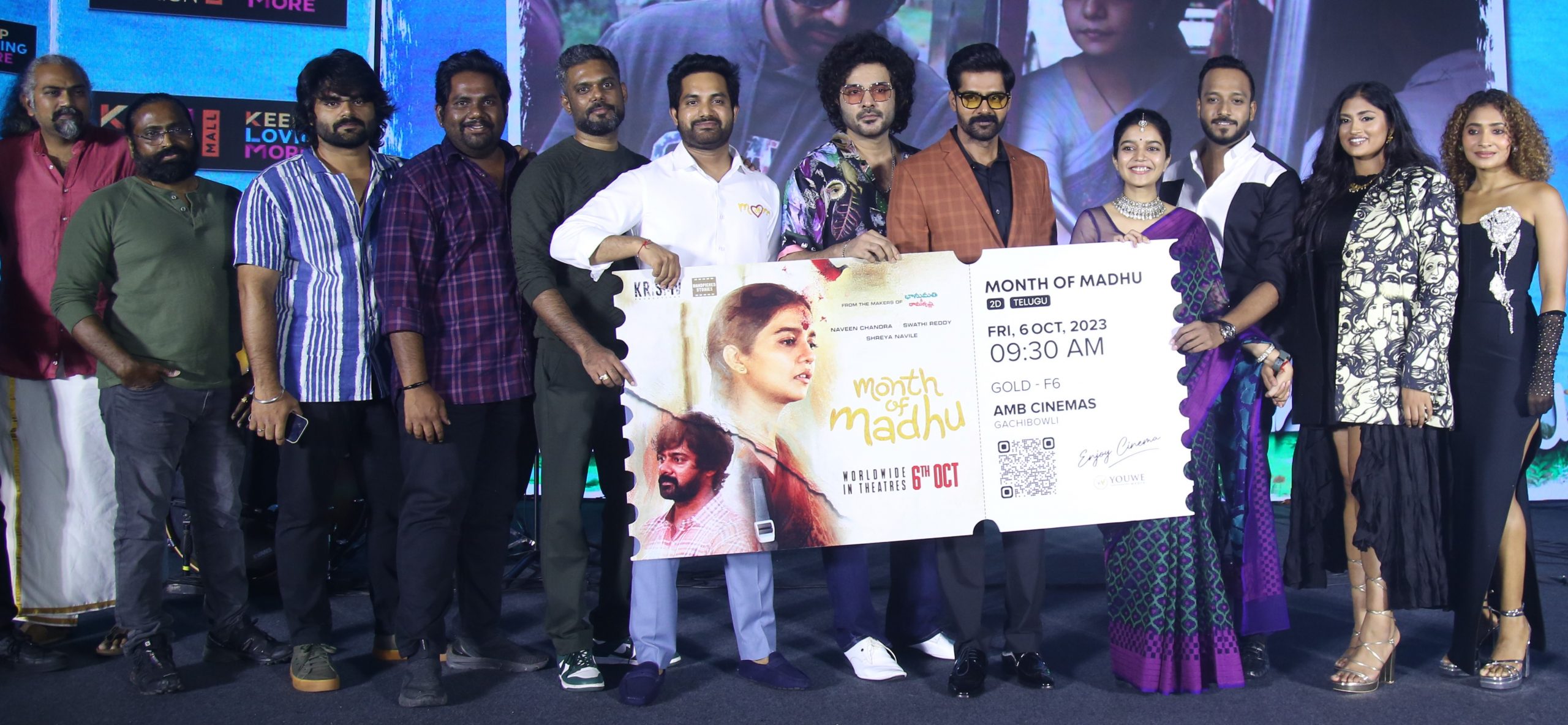 'Month of Madhu' Content with Universal Appeal: Hero Sidhu Jonnalagadda at Grand Pre Release Event