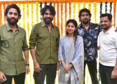 Allu Aravind Presents- Naga Chaitanya Akkineni, Sai Pallavi, Chandoo Mondeti, Bunny Vasu, Geetha Arts- Thandel Muhurtham Ceremony held Grandly