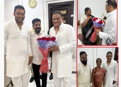 Azharuddin wished Revanth Reddy Happy New Year