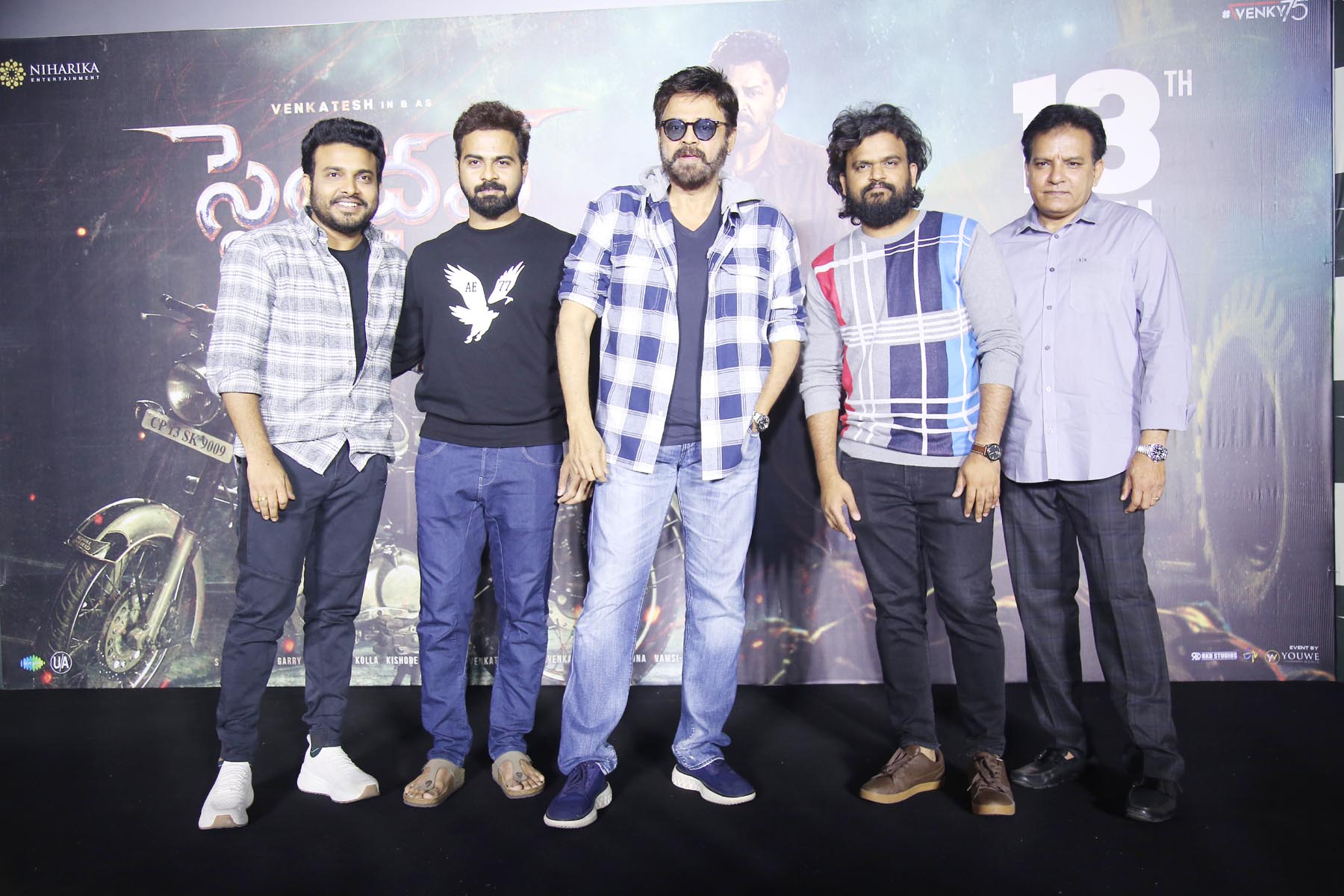 Victory Venkatesh, Sailesh Kolanu, Venkat Boyanapalli, Niharika Entertainment’s Prestigious Project Saindhav's Intense Emotional Action Trailer Unveiled