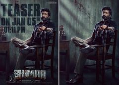 Gopichand's 'Bheema' teaser released on January 5