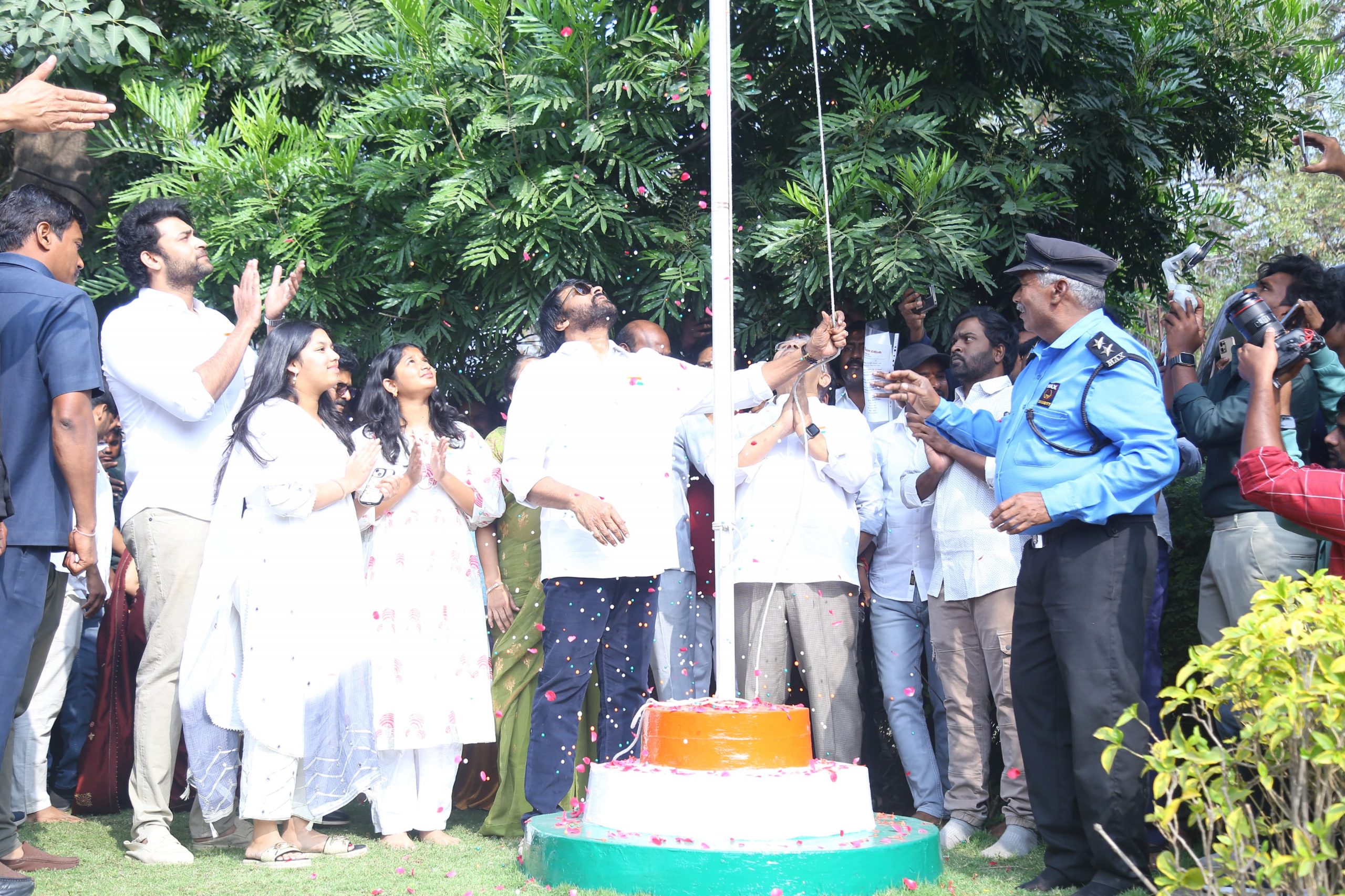 This Republic Day is very special for me.. My fans have inspired me in this journey: Megastar Chiranjeevi