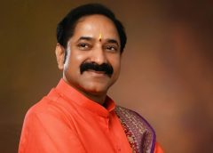 Renowned singer, Bhagavad Gita singer, prophet, campaigner, founder of 'Bhagavad Gita Foundation' Dr. LV Gangadhara Shastri awarded by India's prestigious 'Kendra Sangeet Natak Akademi':