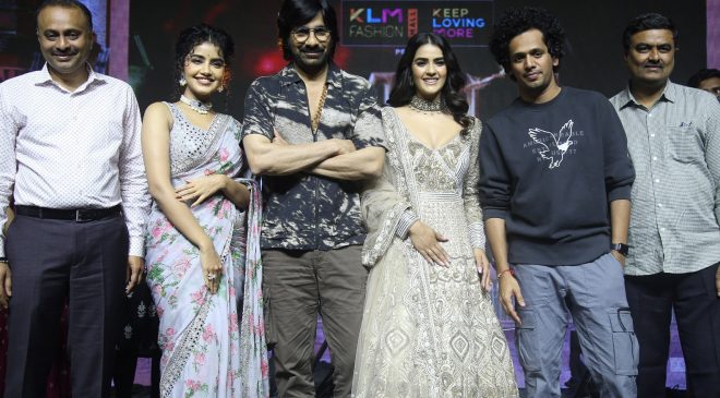 'Eagle' output is amazing: Mass Maharaja Ravi Teja at pre-release event