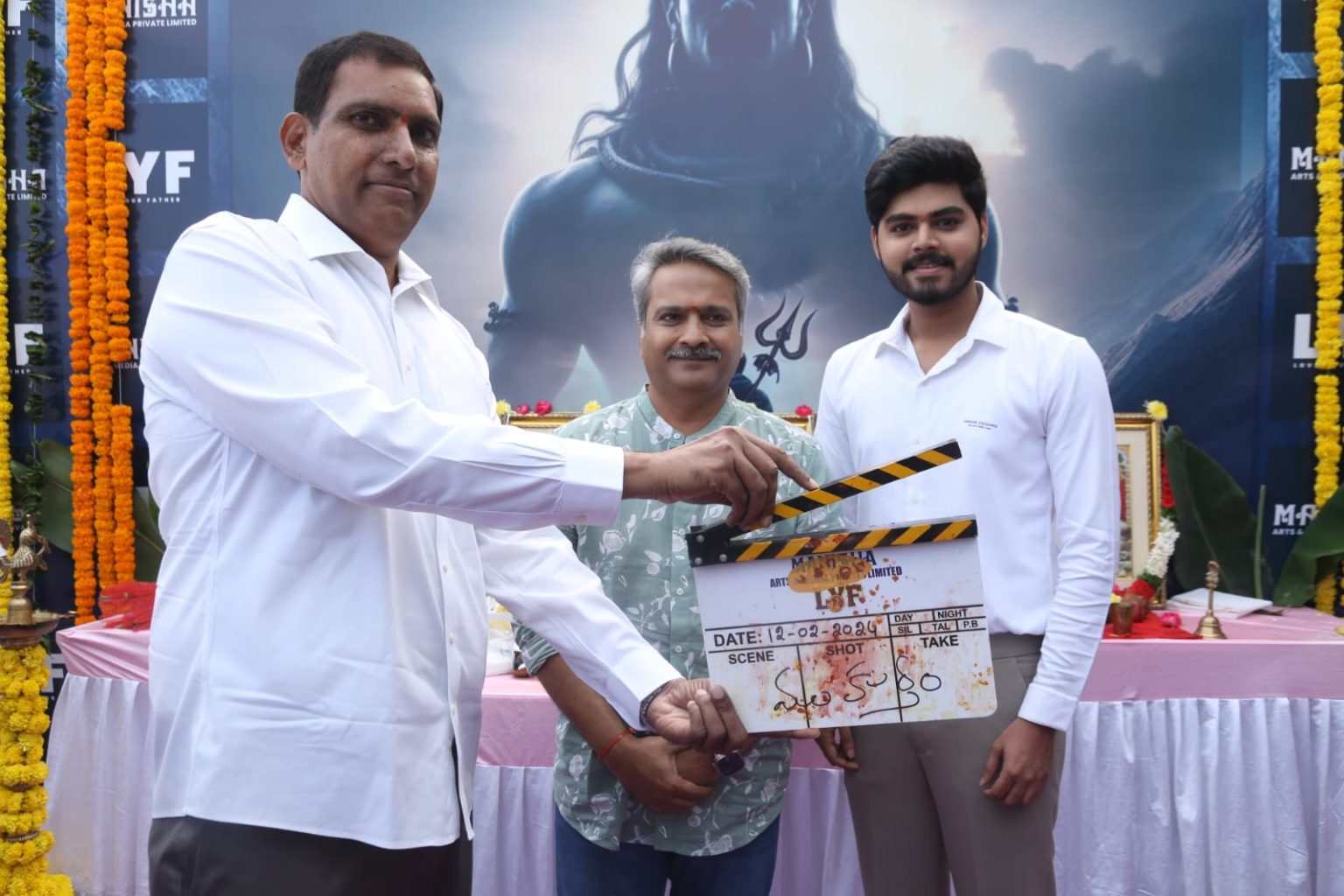 Mahesh Rathi The movie LYF 'Love Your Father' grand opening ceremony of the movie ...