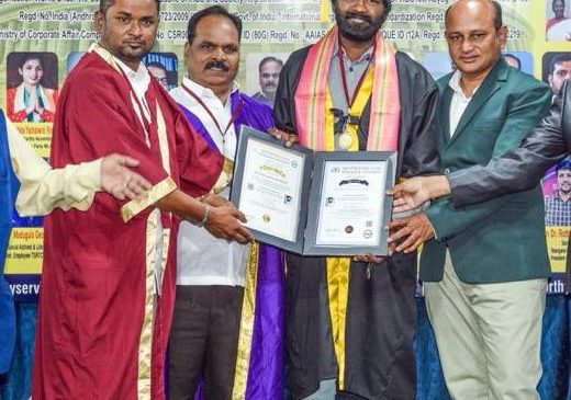 Actor Pulikonda is now Dr. Pulikonda!
