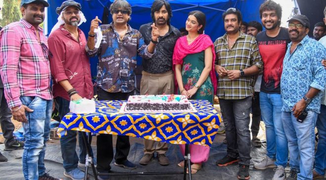 Mass Maharaja Ravi Teja's 'Mr Bachchan' shooting of key schedule completed