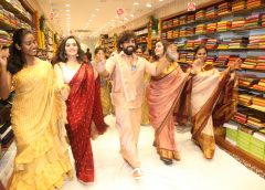 3rd Anniversary Celebration of 'Aishwarya Silks' by Hero Ata Sandeep