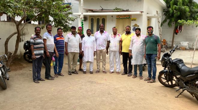 'Holi', a joyous and spiritual celebration: Grand Holi celebrations under the auspices of Sri Sainagar South Resident Welfare Association