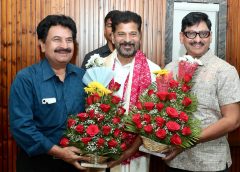 SV Krishna Reddy-Acchi Reddy met Chief Minister Revanth Reddy