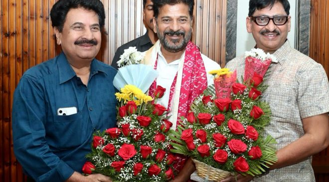 SV Krishna Reddy-Acchi Reddy met Chief Minister Revanth Reddy