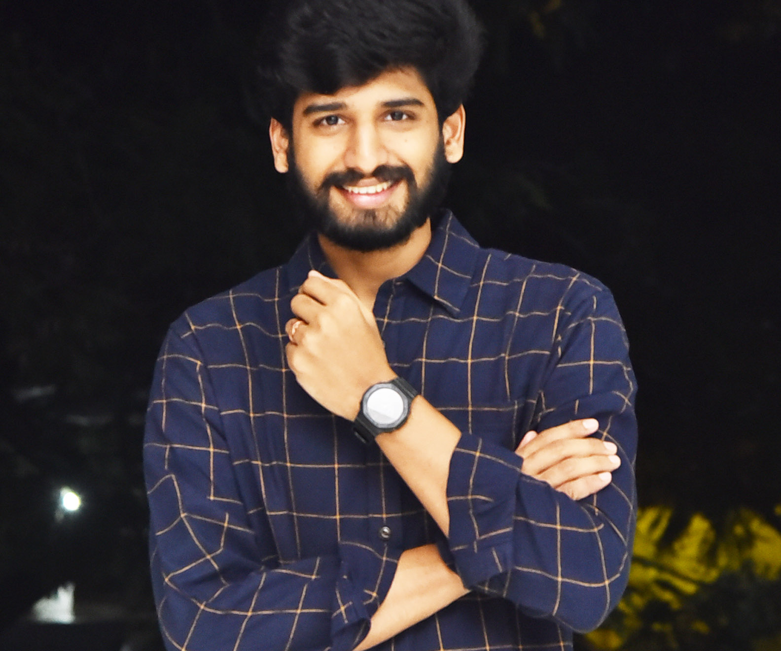 I play Allu Aravind's son and Allu Arjun's brother in Maruthi Nagar Subramanyam: Ankith Koyya