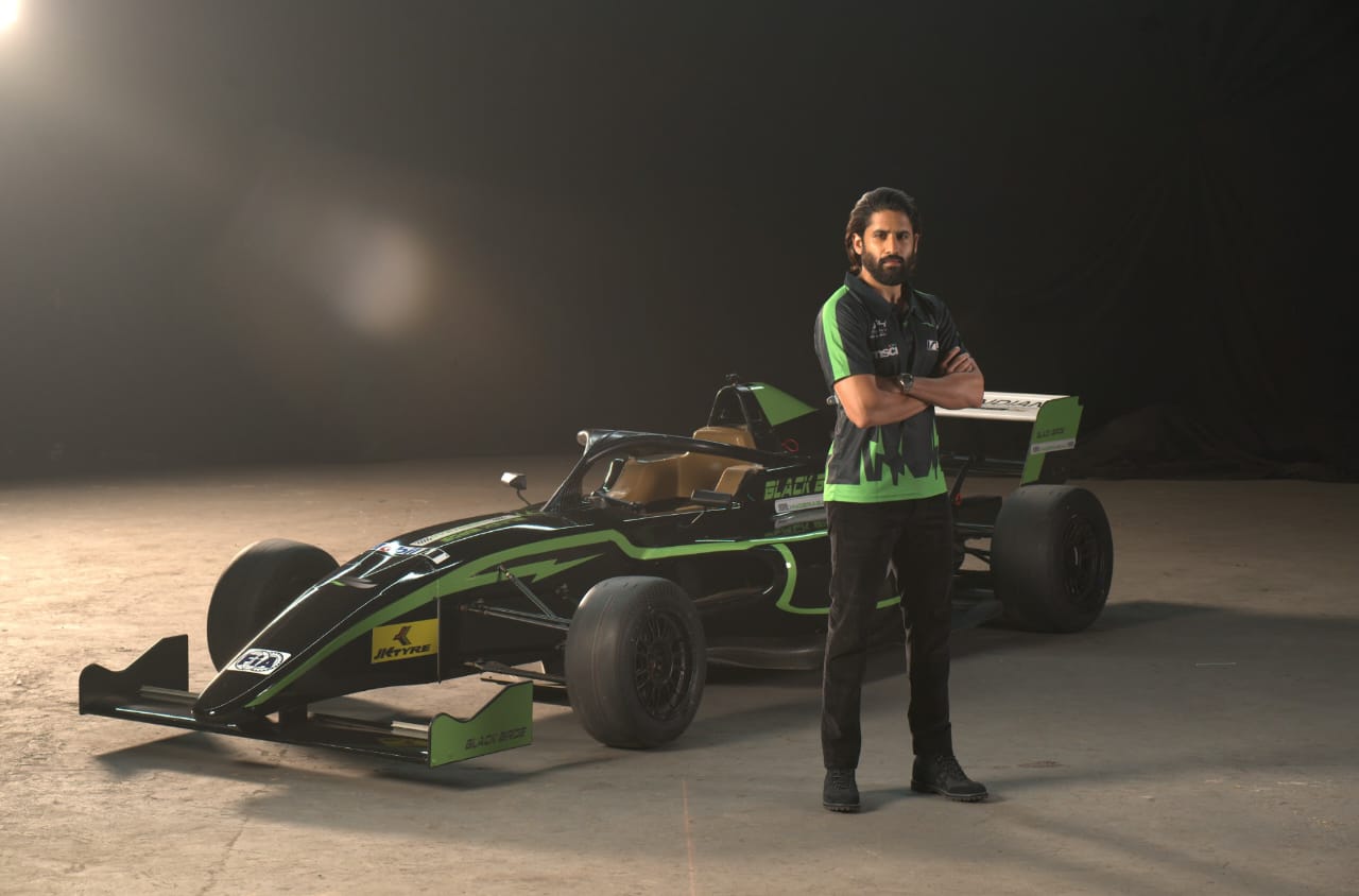 Naga Chaitanya to power Hyderabad Black Birds at Indian Racing League 2024