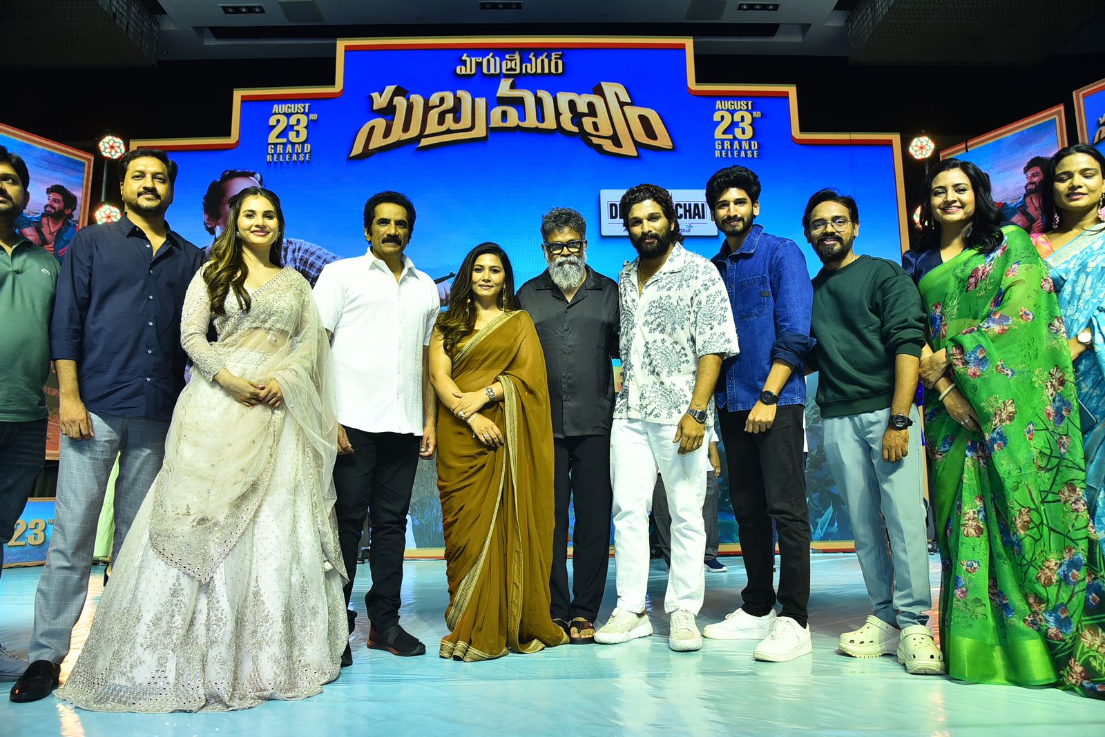 Rao Ramesh is a wonderful artist... I wish more such stories would come after the success of 'Maruti Nagar Subramaniam' - Icon star Allu Arjun at the pre-release event