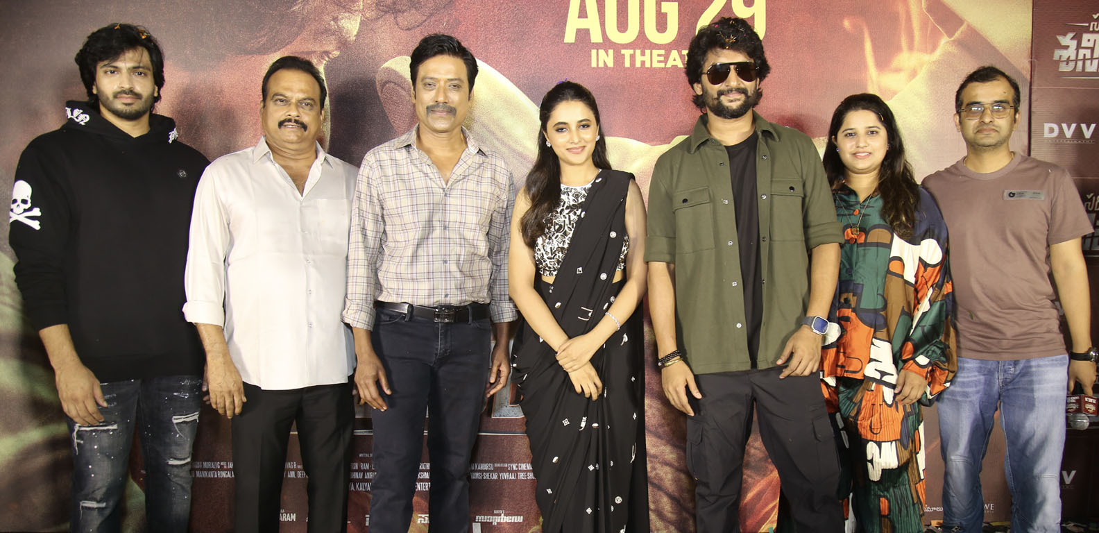 'Saripoda Satyabha' will rock this month-end: Natural star Nani at the trailer launch event