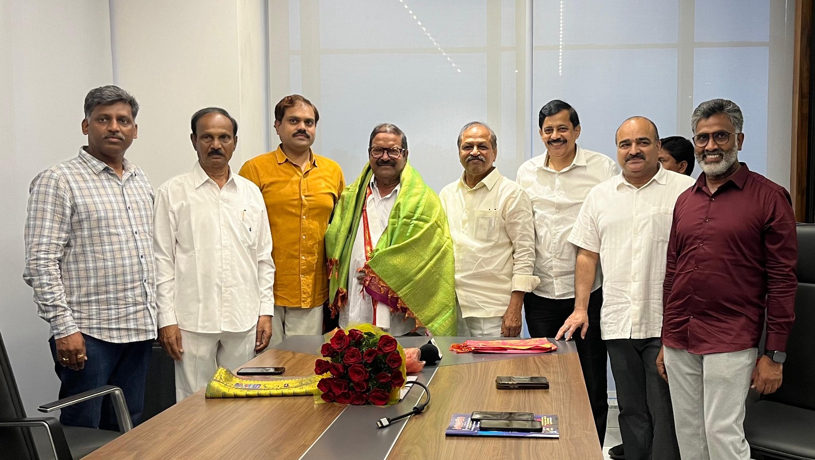 F.N.C.C. President K.S. NTR to Rama Rao Honored by the Centenary Committee