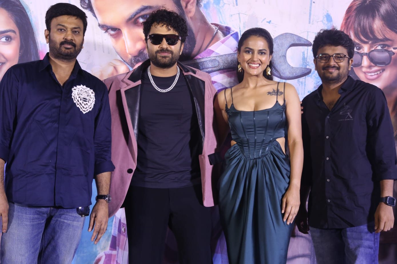 Vishwak Sen, Ravi Teja Mullapudi, Ram Talluri, SRT Entertainments’ Mechanic Rocky Action-packed Humorous Trailer 1.0 Launched