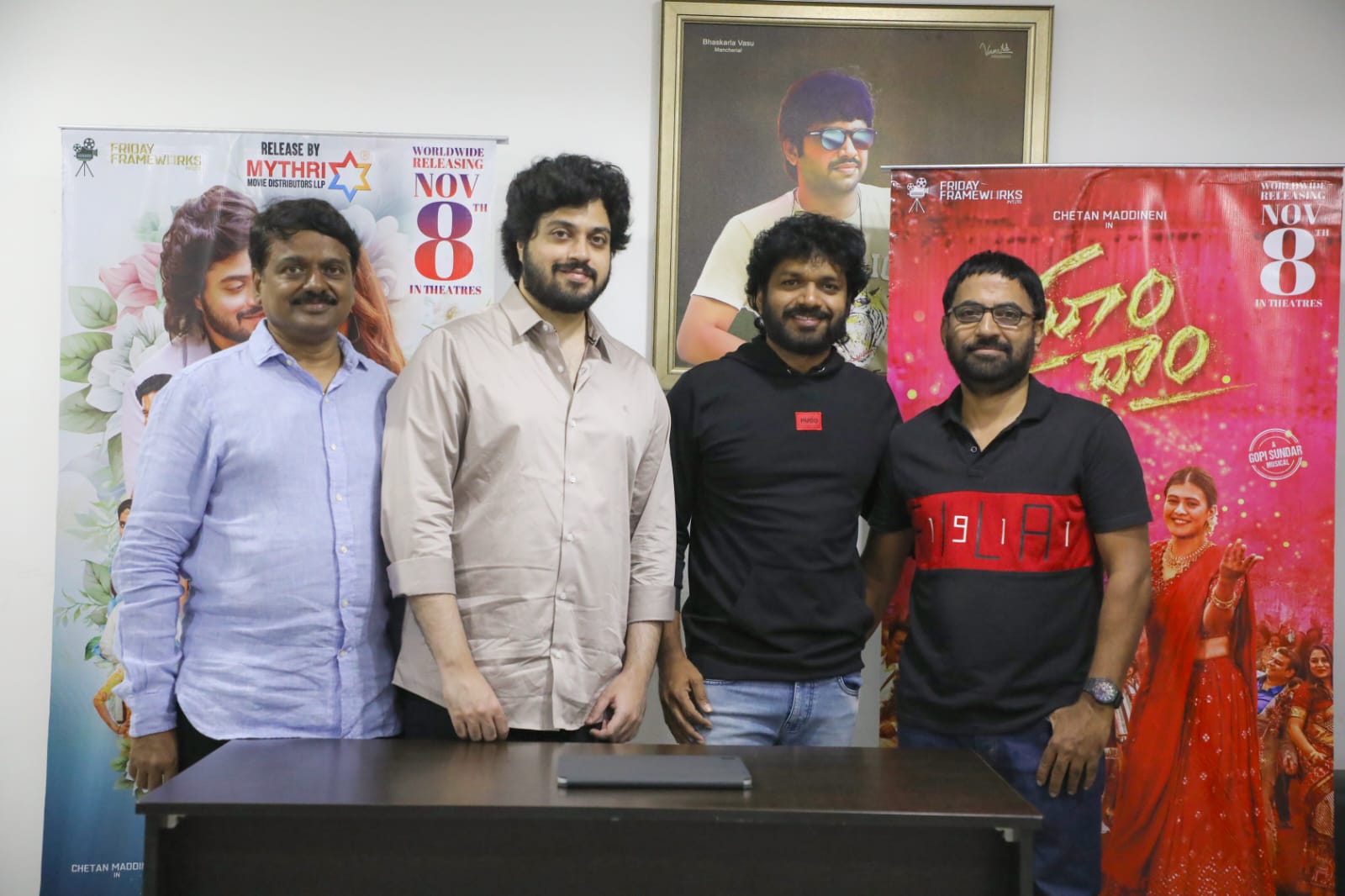 "Dhoom Dham" trailer launch by star director Anil Ravipudi,