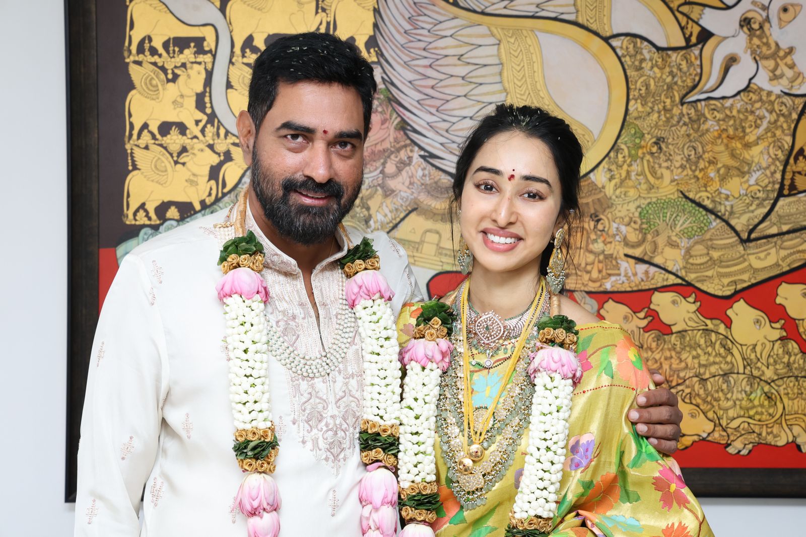 Creative Director Krish Jagarlamudi Weds Dr. Priti Challa