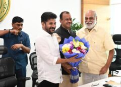 CM Revanth Reddy meets film celebrities