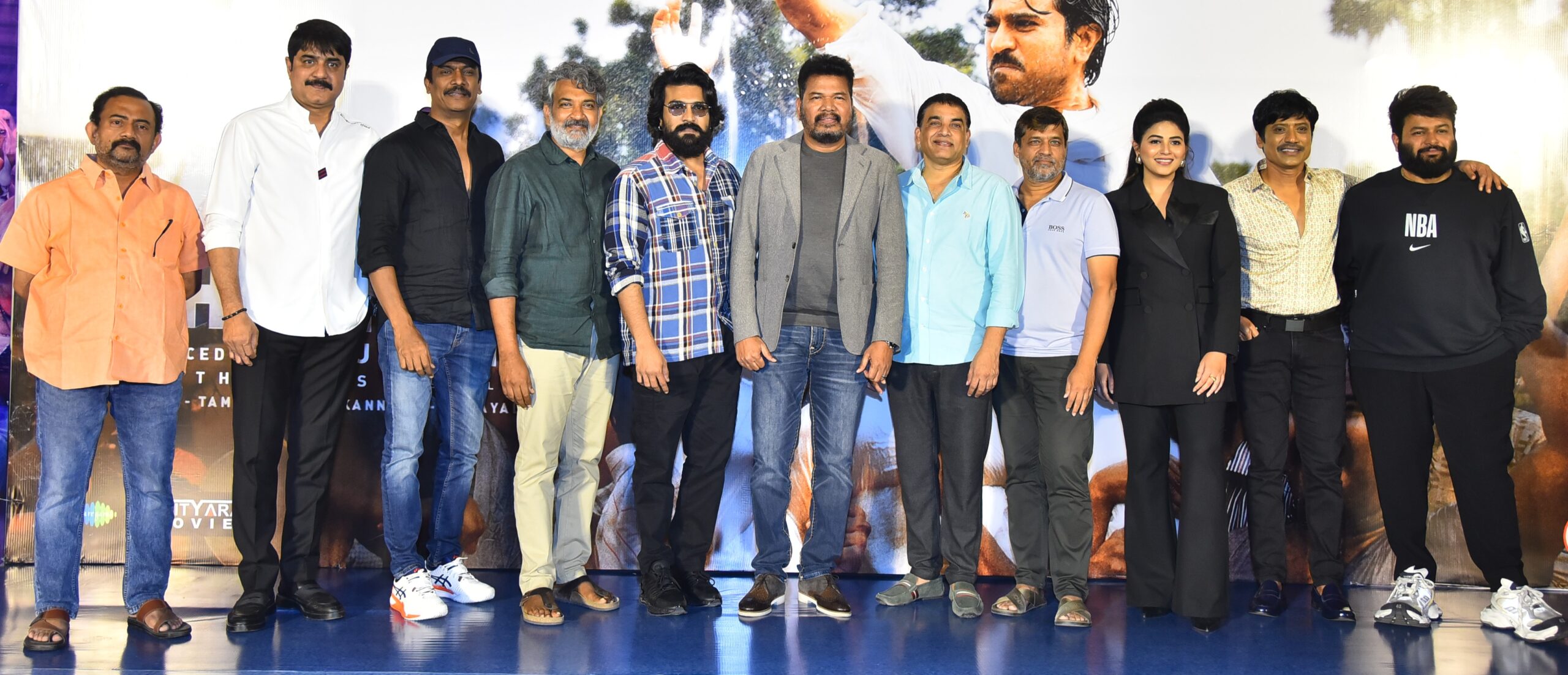 Every shot in 'Game Changer' trailer looks amazing: Director Rajamouli at trailer launch event