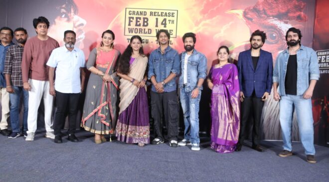 The grand trailer launch of 'Tala' by heroes Sohail and Ashwin